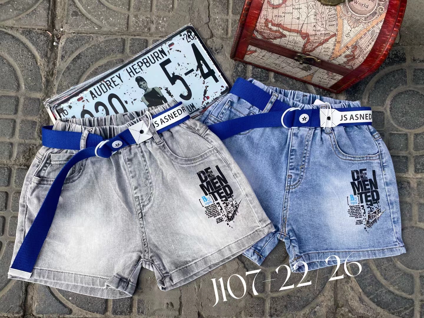 新品童装男童牛仔短裤，上市啦！-偶来送服装新品