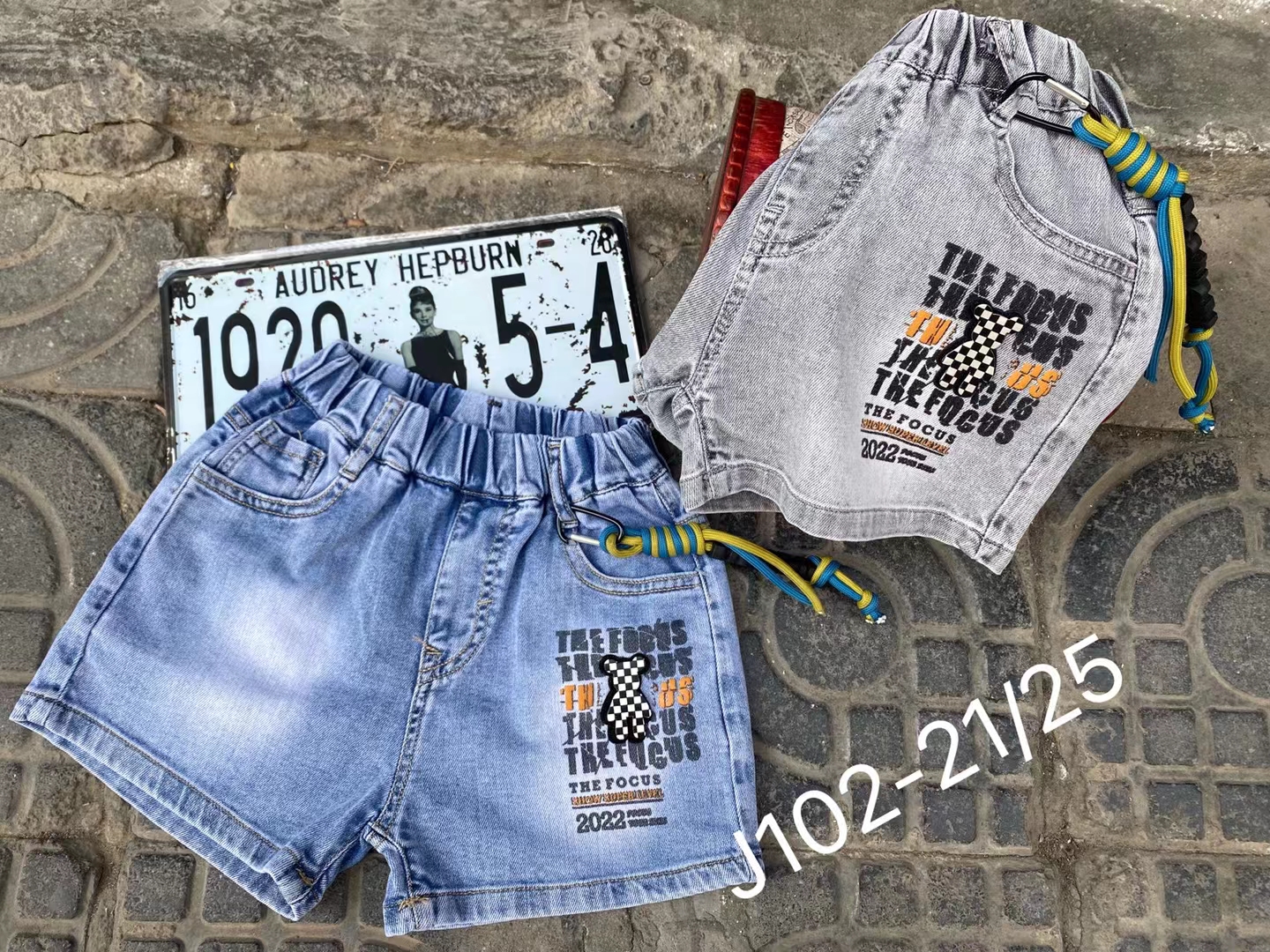 新品童装男童牛仔短裤，上市啦！-偶来送服装新品