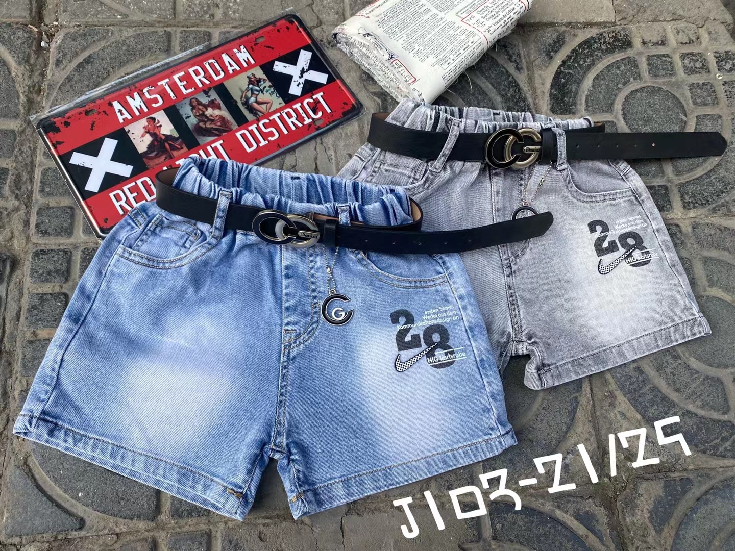 新品童装男童牛仔短裤，上市啦！-偶来送服装新品