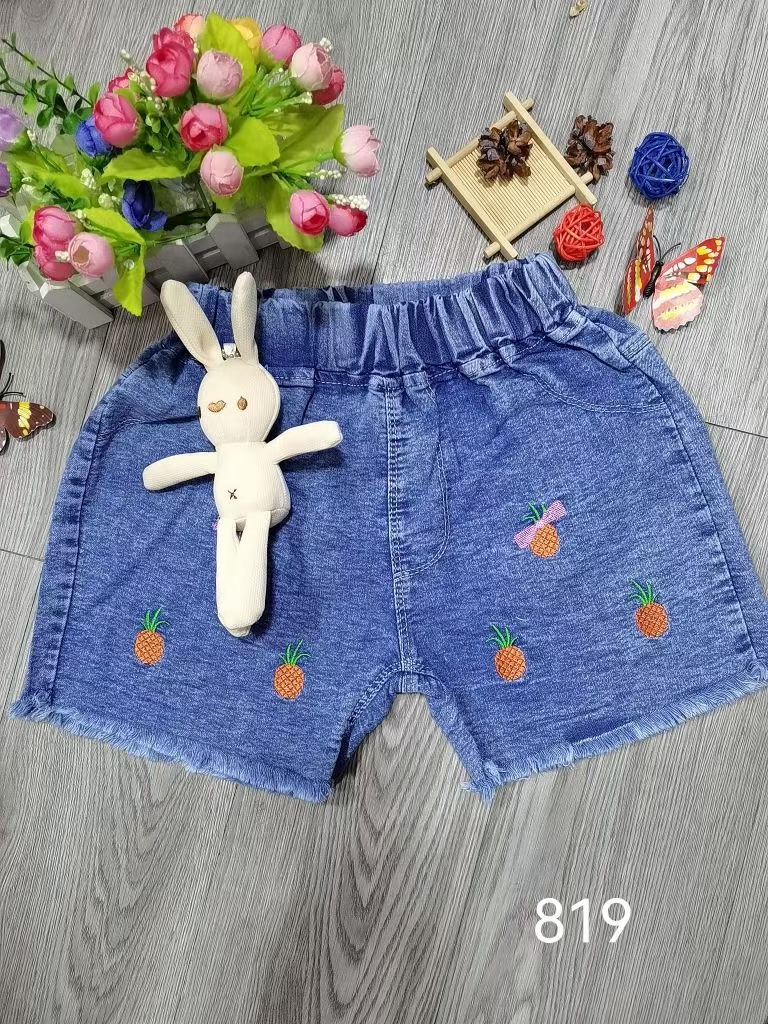 男女童牛仔短裤新品上架-偶来送服装新品