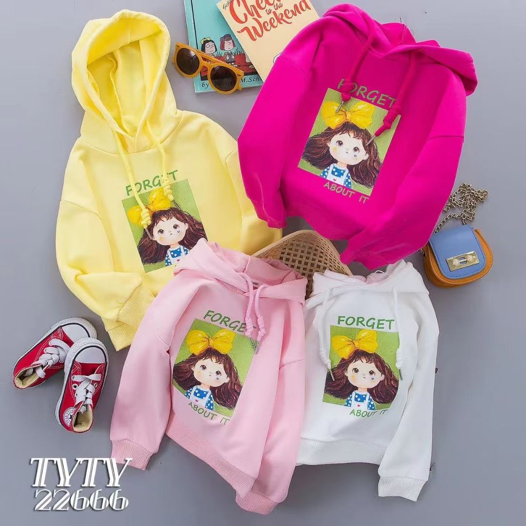 秋季女童新款卫衣预告-偶来送服装新品