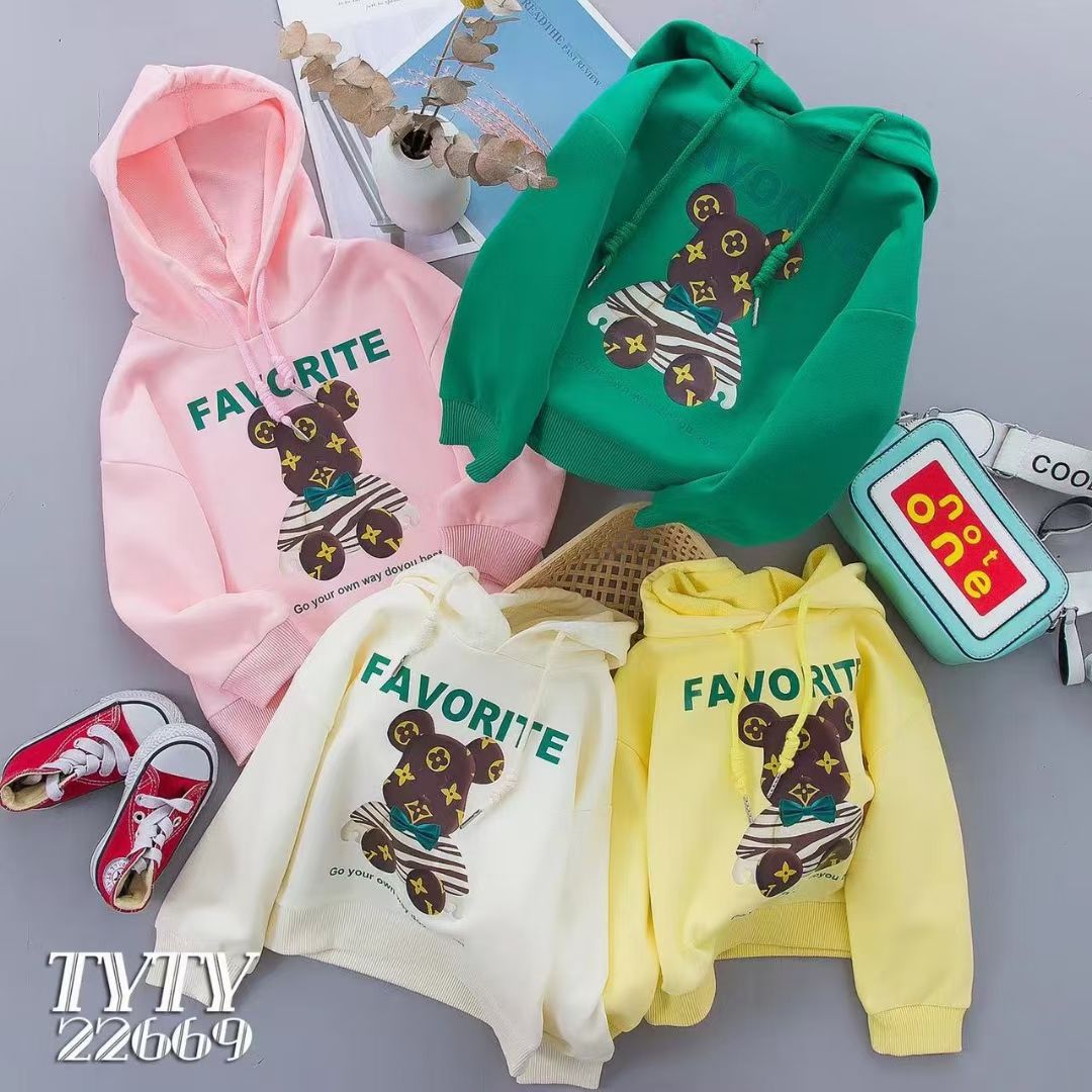 秋季女童新款卫衣预告-偶来送服装新品