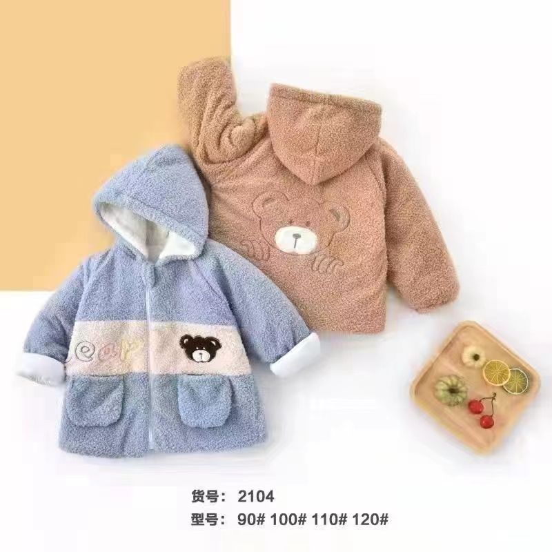 外单产品毛绒外套90/120-偶来送服装新品