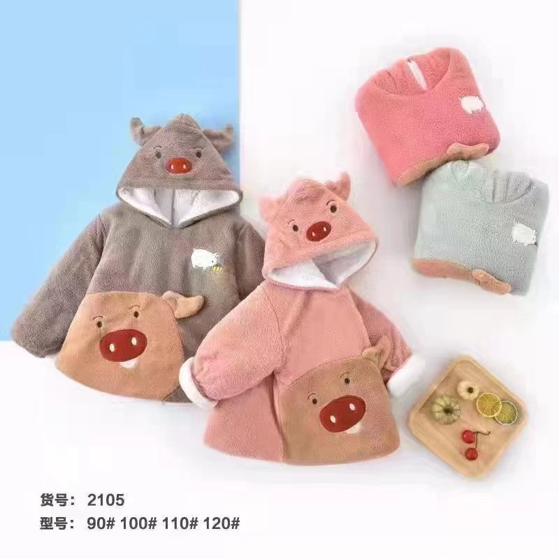 外单产品毛绒外套90/120-偶来送服装新品