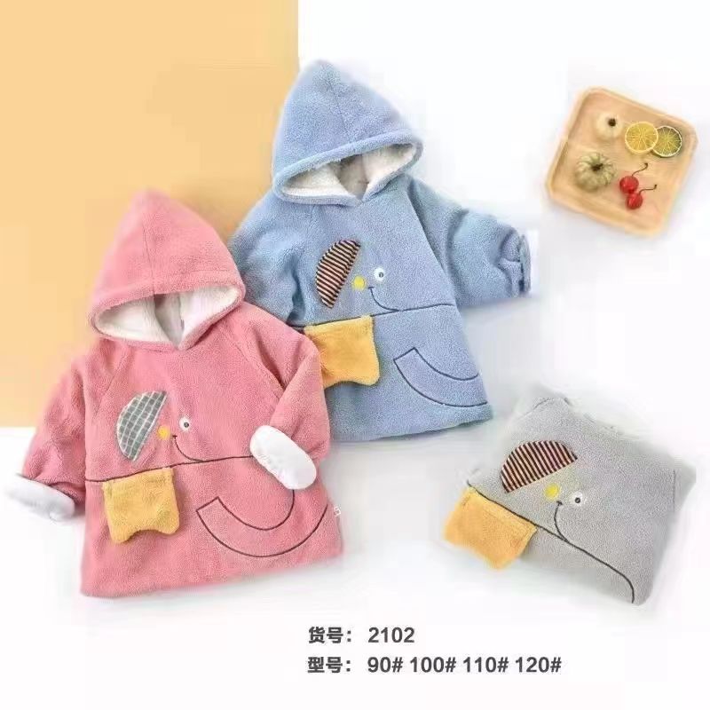 外单产品毛绒外套90/120-偶来送服装新品