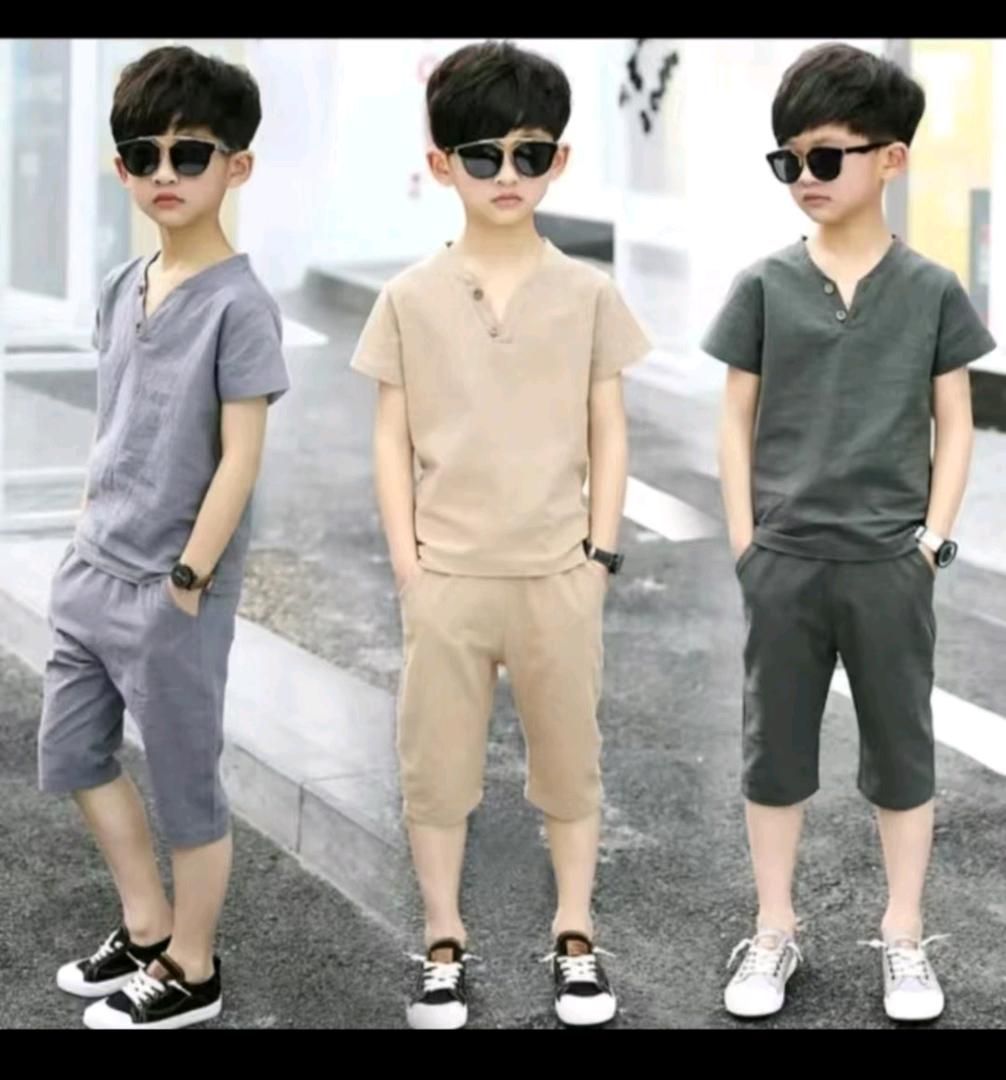 男童夏装套装清货-偶来送服装新品