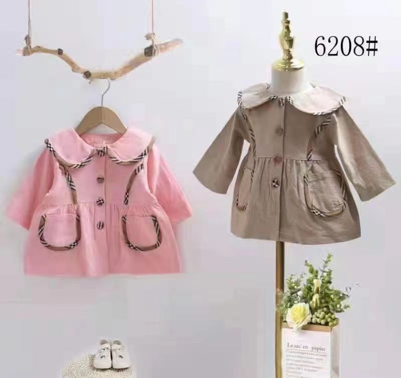 服装低价尾货-女童休闲外衣春秋版80-120齐尺码