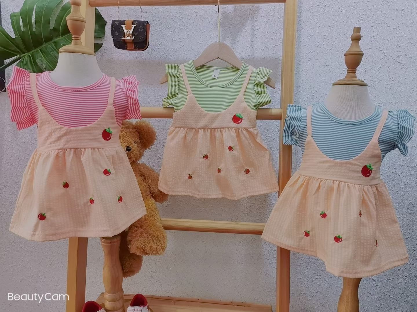 女童休闲小套装清货价-偶来送服装新品